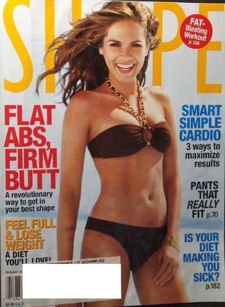 Shape Magazine October 2005 Cover Photo - United States