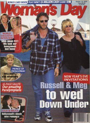 Meg Ryan - Woman's Day Magazine [Australia] (October 2000)