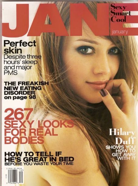 Hilary Duff, Jane Magazine January 2007 Cover Photo - United States