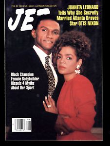 Juanita Wilkinson, Otis Nixon - Jet Magazine Cover [United States] (22 February 1993)