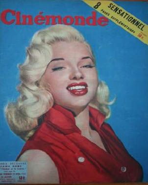Diana Dors - Cinemonde Magazine [France] (29 April 1955)