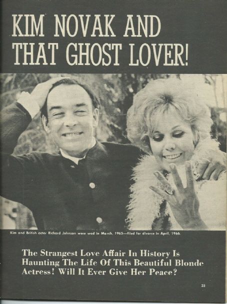 Kim Novak and Richard Johnson - The Lowdown Magazine Pictorial [United States] (November 1966)