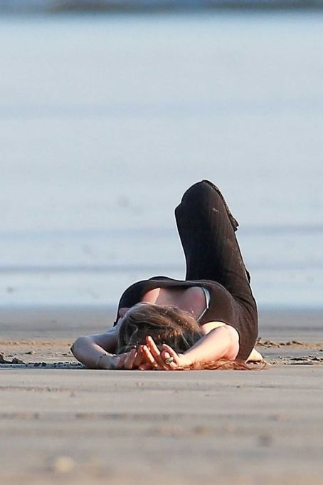 Gisele Bundchen in Bikini on vacationing in Costa Rica