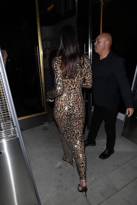 Kendall Jenner – Arriving At Kim Kardashian’s 44th Birthday At Funke In ...