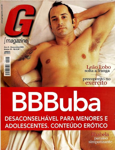 Edílson Buba, Big Brother Brasil - G Magazine Cover [Brazil] (2 December 2005)