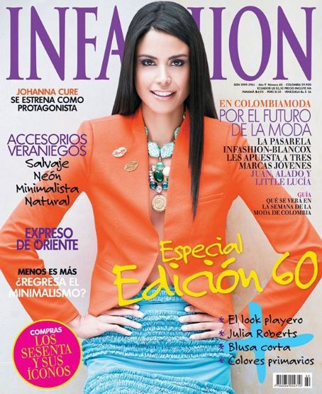 Johanna Cure - In Fashion Magazine Cover Colombia (July 2011) - FamousFix.c...