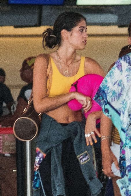 Kim Turnbull at Airport in Barbados