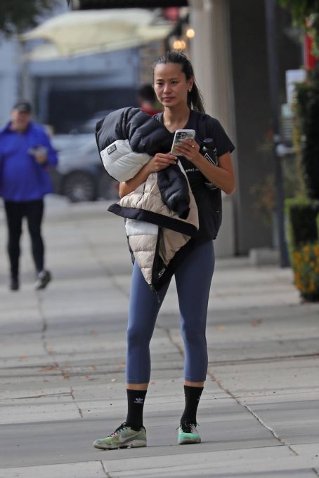 Jamie Chung – Seen after a workout session in Los Angeles