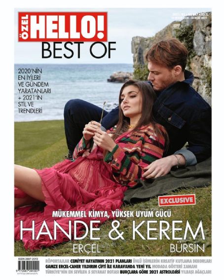 Hande Erçel, Kerem Bürsin - Hello! Magazine Cover [Turkey] (30 December 2020)