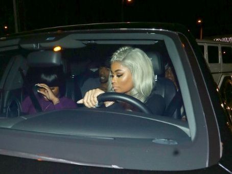 Blac Chyna and Amber Rose Arriving at Ace of Diamonds in West Hollywood, California - February 1, 2016