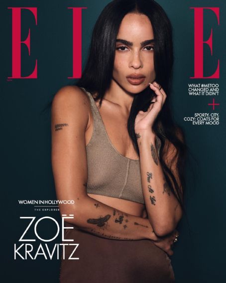 Zoë Kravitz - Elle Magazine Cover [United States] (November 2022)