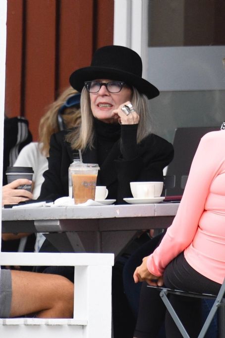 Diane Keaton – Seen with friend at Brentwood Country Mart | Diane