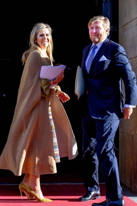 Queen Maxima – Traditional New Year reception for guests at the Royal