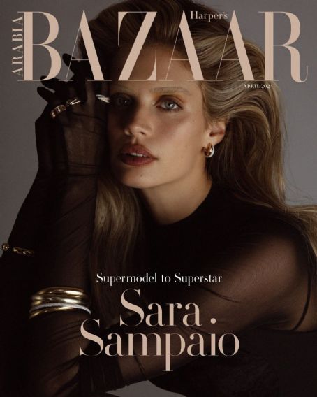 Sara Sampaio, Harper's Bazaar Magazine April 2024 Cover Photo - United ...