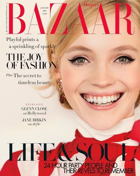 Lucan Gillespie, Harper's Bazaar Magazine January 2021 Cover Photo ...