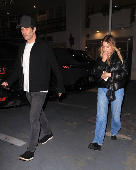 Ashley Benson – With husband Brandon Davis seen at Sushi Park in West Hollywood