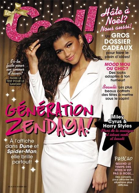 Zendaya - COOL! Magazine Cover [Canada] (December 2021)