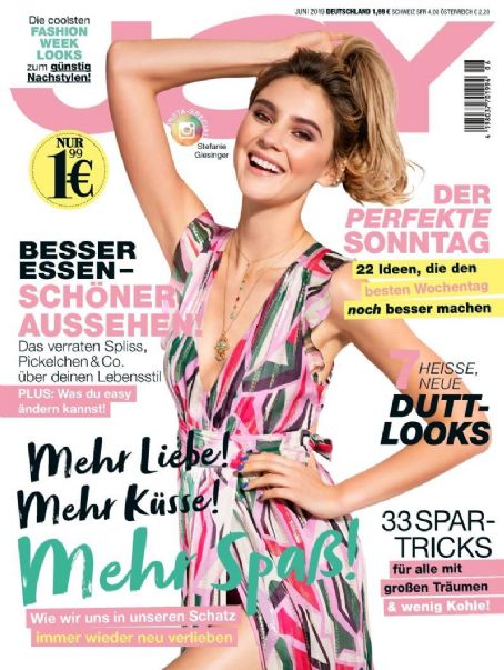 Stefanie Giesinger, Joy Magazine June 2019 Cover Photo - Germany