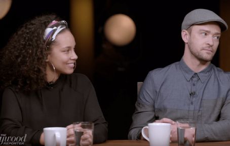 Alicia Keys and Justin Timberlake