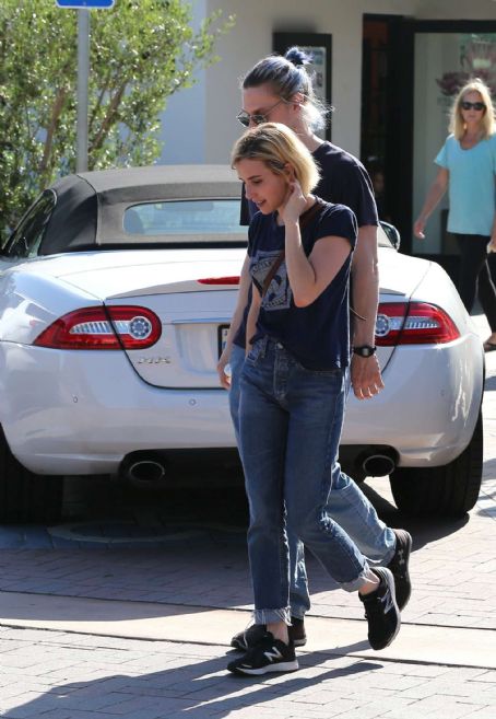 Emma Roberts and Evan Peters out in Malibu | Emma Roberts Picture ...