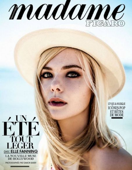 Elle Fanning - Madame Figaro Magazine Cover [France] (30 June 2017)