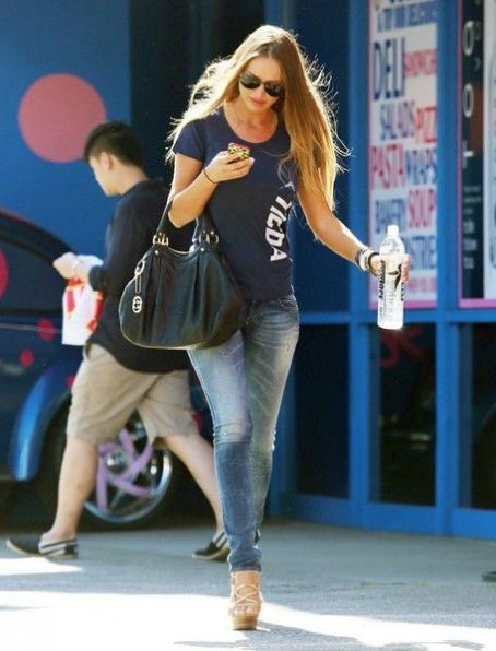 Charlie Riina stops by Pink Dot in West Hollywood, California to buy ...
