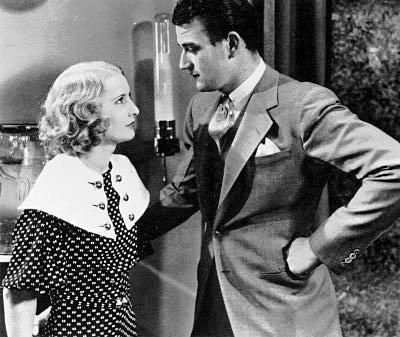 Barbara Stanwyck and John Wayne