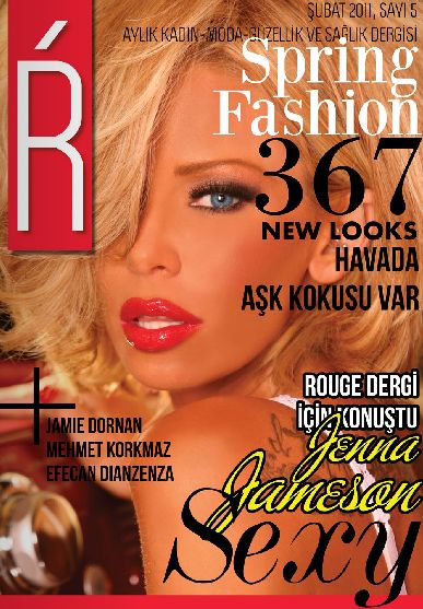 Jenna Jameson - Rouge Magazine Cover [Turkey] (February 2011)