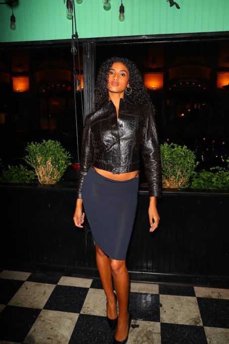 Imaan Hammam – Seen the Ritz Paris Frame party at The Nines in New York
