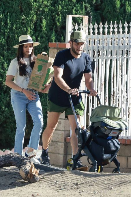 Freida Pinto – With husband Cory Tran step out with their baby son Rumi ...