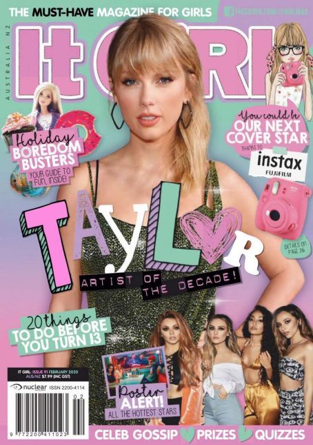 Taylor Swift, It GIRL Australia Magazine February 2020 Cover Photo ...