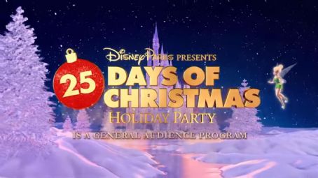 Disney Parks Presents a 25 Days of Christmas Holiday Party