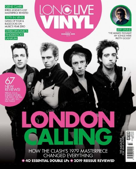 The Clash - Long Live Vinyl Magazine Cover [United Kingdom] (December 2019)