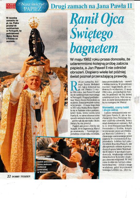 Pope John Paul II - Dobry Tydzień Magazine Pictorial [Poland] (12 May 2025)