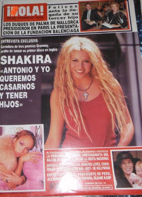 Tagged Shakira 2001 - FamousFix