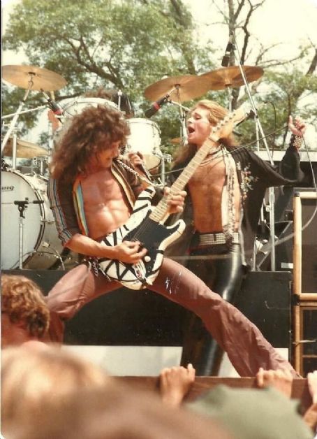 Van Halen / Mississippi River Jam /  Credit Island Park, Davenport, IA, USA / July 16, 1978