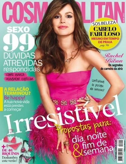 Rachel Bilson, Cosmopolitan Magazine July 2013 Cover Photo - Portugal