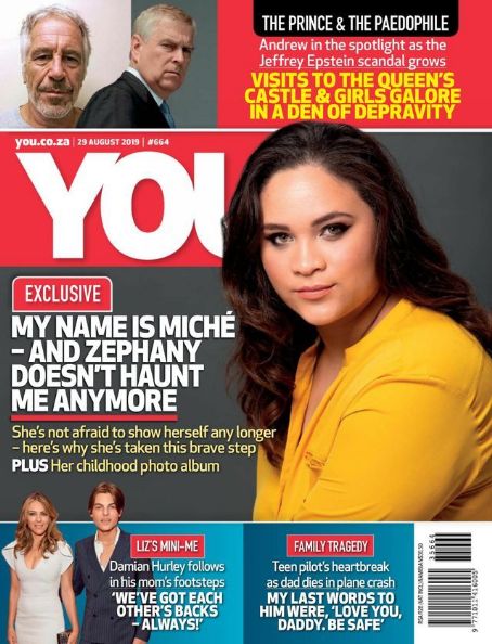 Zephany Nurse, You Magazine 29 August 2019 Cover Photo - South Africa