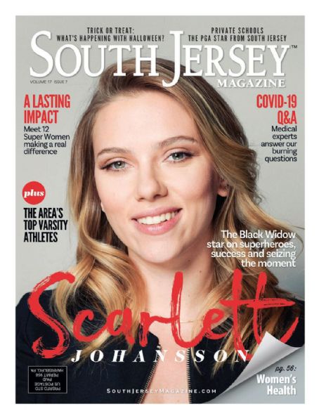 Scarlett Johansson - South Jersey Magazine Cover [United States] (October 2020)