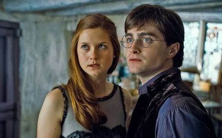 Daniel Radcliffe and Bonnie Wright
