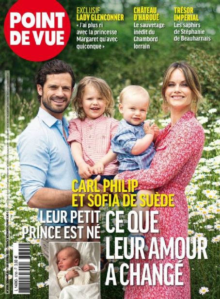 Prins Carl Philip - Point de Vue Magazine Cover [France] (7 April 2021)