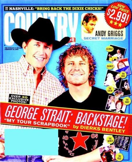 George Strait - Country Weekly Magazine [United States] (28 February 2005)