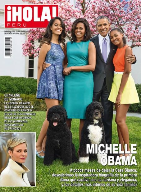 Michelle Obama - Hola! Magazine Cover [Peru] (17 August 2016)