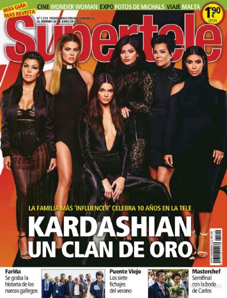 Kim Kardashian West - Supertele Magazine Cover [Spain] (24 June 2017)