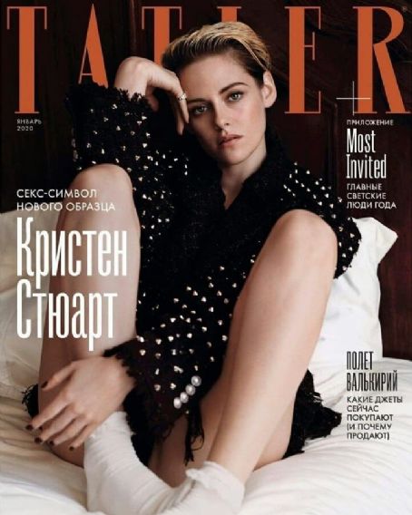 Kristen Stewart - Tatler Magazine Cover [Russia] (January 2020)