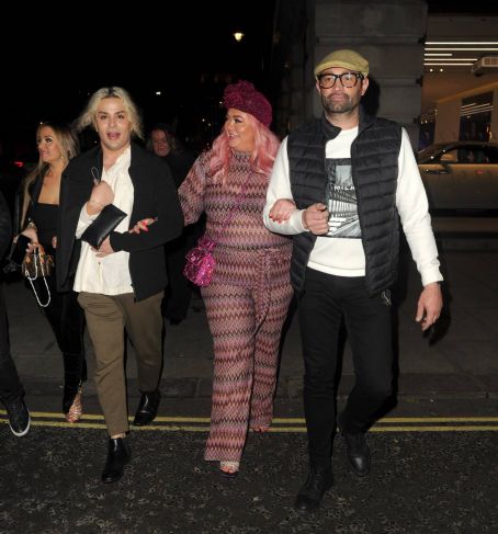 Gemma Collins – Birthday celebrations with Rami Hawash in London