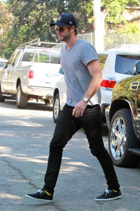 Liam Hemsworth Visits A Friend Post-Miley Split