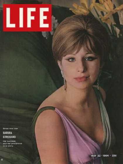 Barbra Streisand - Life Magazine Cover [United States] (May 1964)