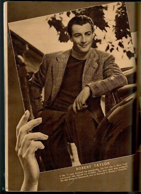Robert Taylor - Modern Screen Magazine Pictorial [United States] (October 1936)