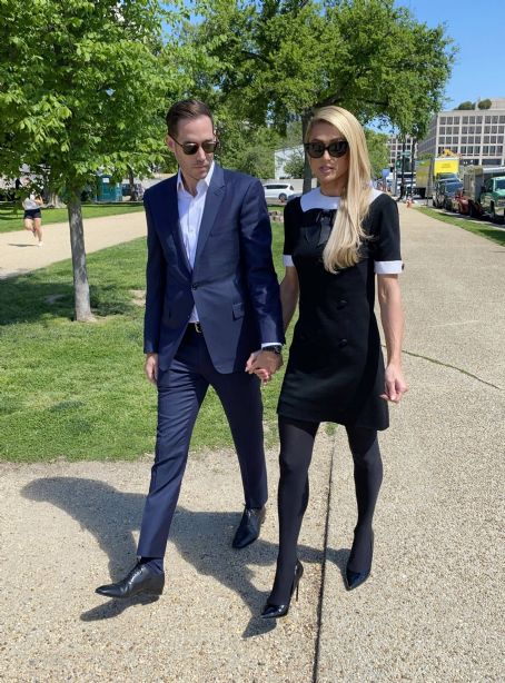 Paris Hilton – With husband Carter Reum join a protest on Capitol Hill in Washington DC